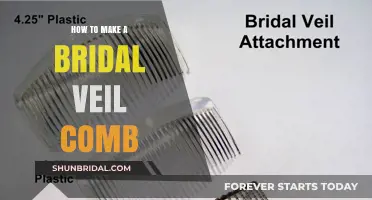 Crafting Elegance: A Step-by-Step Guide to Making a Bridal Veil Comb