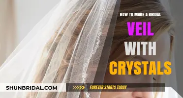 Crafting a Sparkling Bridal Veil: Adding Crystals for Elegance