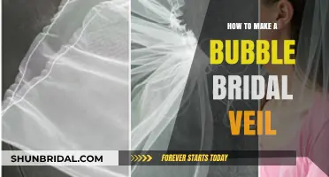 DIY Bubble Bridal Veil: Crafting Your Dream Wedding Accessory