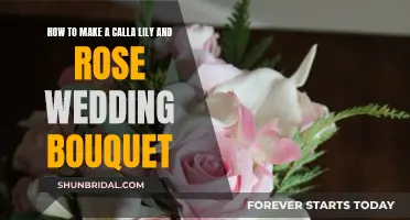 Creating a Calla Lily, Rose Bridal Bouquet