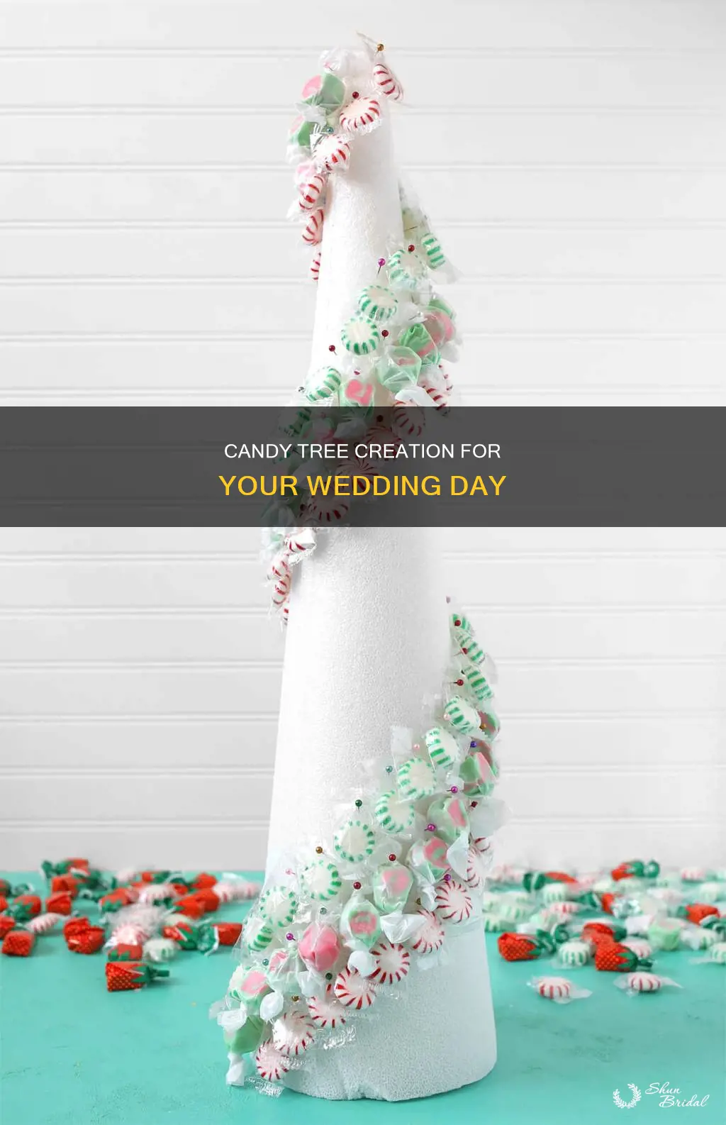 how to make a candy tree for wedding