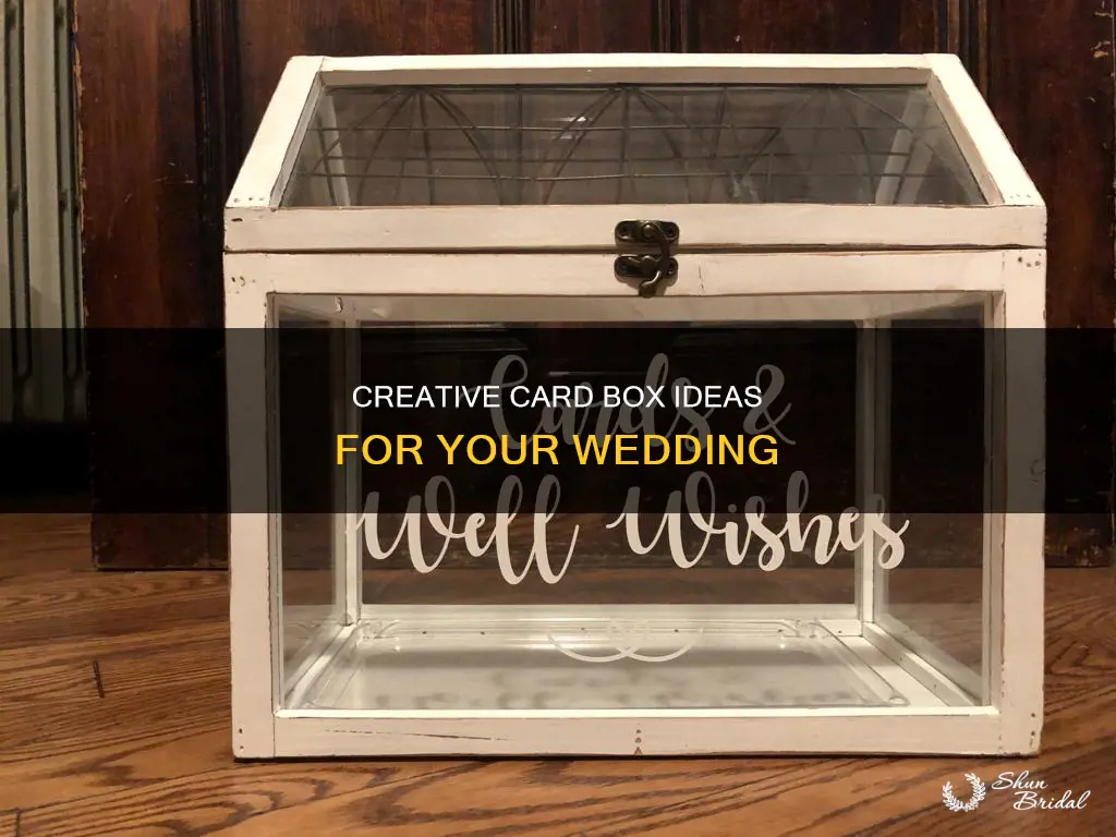 how to make a card box for wedding