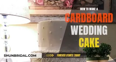 Creating a Wedding Cake from Cardboard: A Step-by-Step Guide