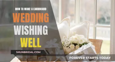 Creating a Wedding Wishing Well with Cardboard