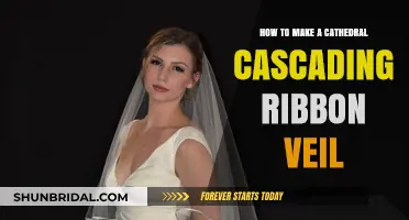 Crafting a Stunning Cathedral Cascading Ribbon Veil: DIY Tutorial