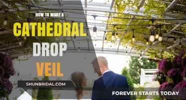 Crafting Elegance: A Step-by-Step Guide to Making a Cathedral Drop Veil