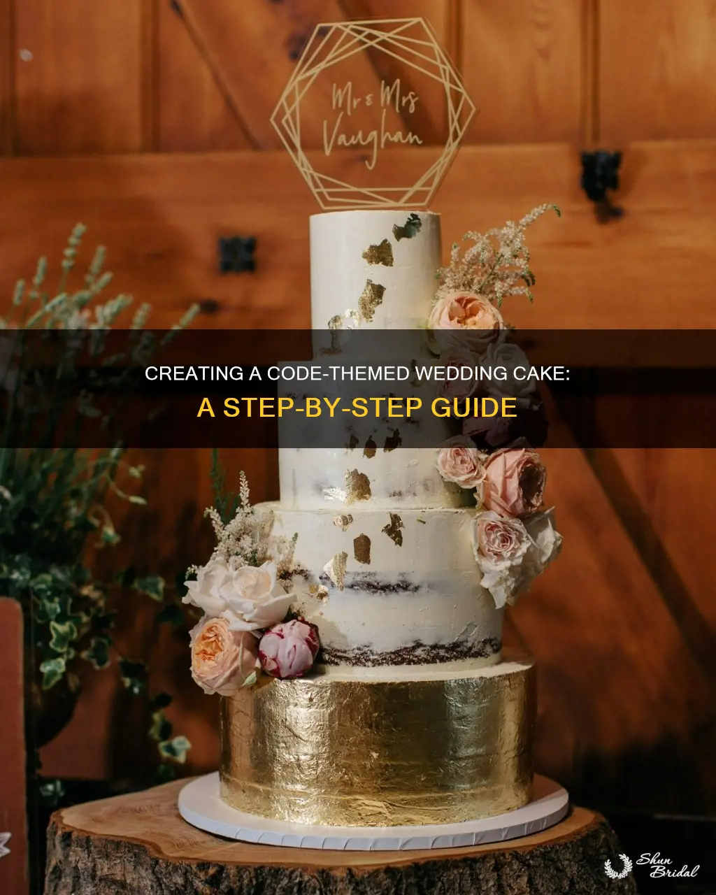 how to make a ceode wedding cake