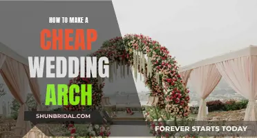 Creating a Beautiful Wedding Arch on a Budget