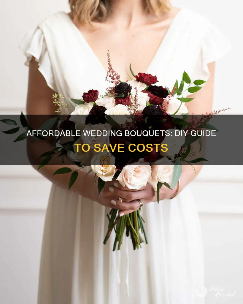 how to make a cheap wedding bouquet