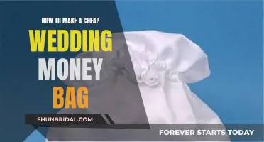 Crafting a Wedding Money Bag on a Budget