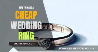 Affordable Wedding Rings: Crafting Your Own Inexpensive Band