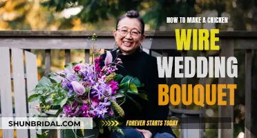 Creating a Wedding Bouquet with Chicken Wire: A Step-by-Step Guide