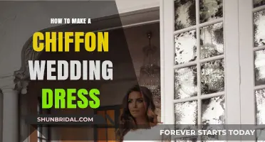 Creating a Dreamy Chiffon Wedding Dress