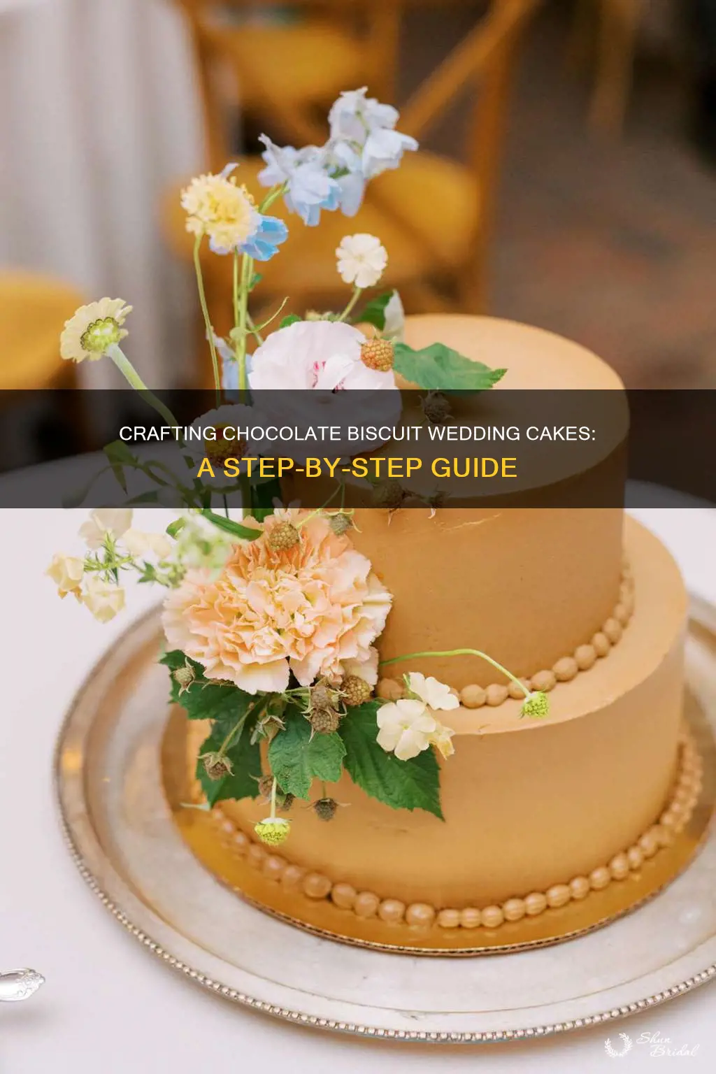 how to make a chocolate biscuit wedding cake