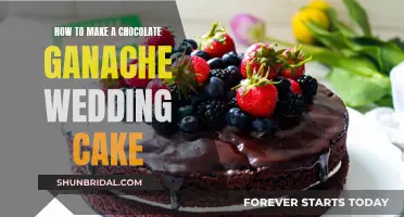 Creating a Rich Chocolate Ganache Wedding Cake