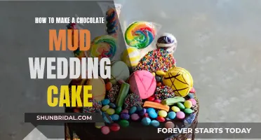 Creating a Rich Chocolate Mud Wedding Cake