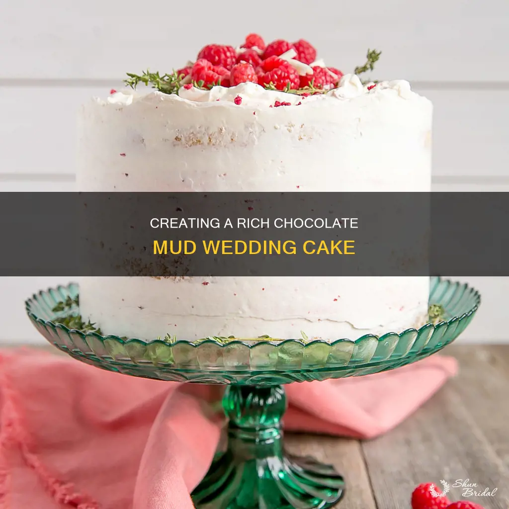 how to make a chocolate mud wedding cake