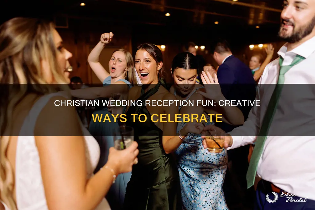 how to make a christian wedding reception fun