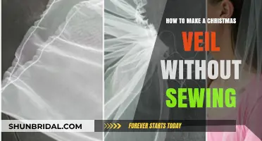 Crafting a No-Sew Christmas Veil: Easy DIY Holiday Headpiece Guide