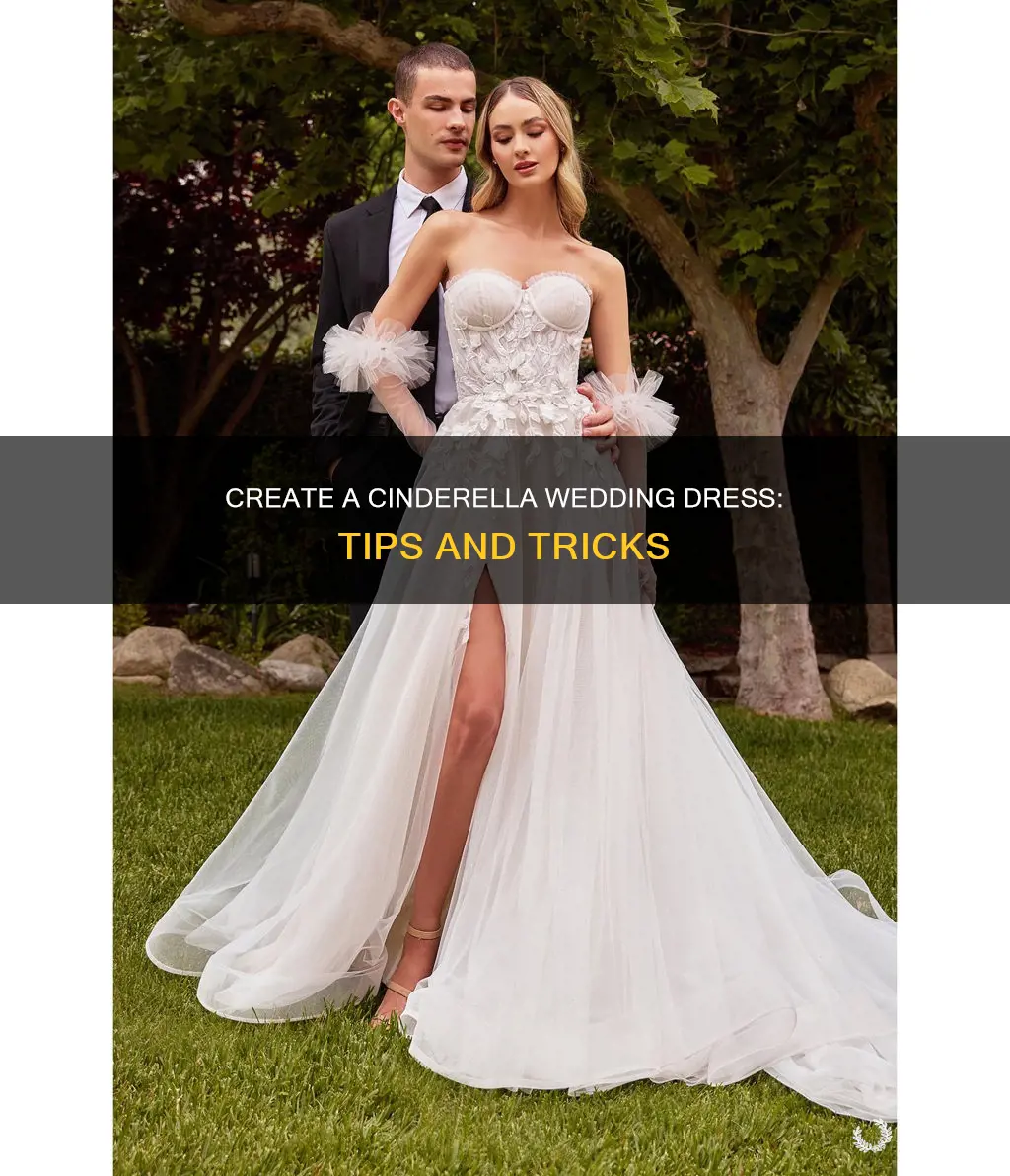 how to make a cinderella wedding dress