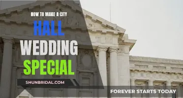 City Hall Weddings: Making Your Special Day Unique