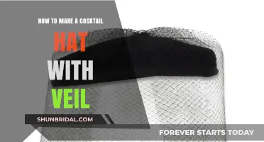 Crafting a Chic Cocktail Hat with Veil: A Step-by-Step Guide