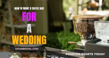 Creating a Wedding Coffee Bar: A Step-by-Step Guide