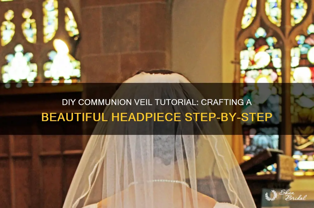 how to make a communion veil ehow