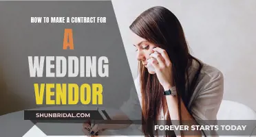 Crafting Wedding Vendor Contracts: Key Considerations