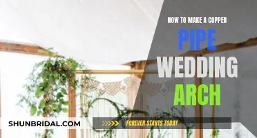 Creating a Copper Pipe Wedding Arch: A Step-by-Step Guide