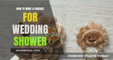 Creating a Wedding Shower Corsage: A Step-by-Step Guide