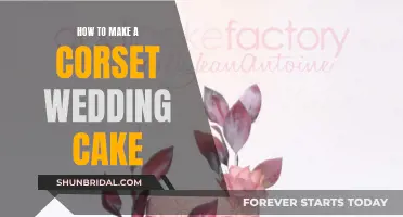 Creating a Corset Wedding Cake: A Step-by-Step Guide