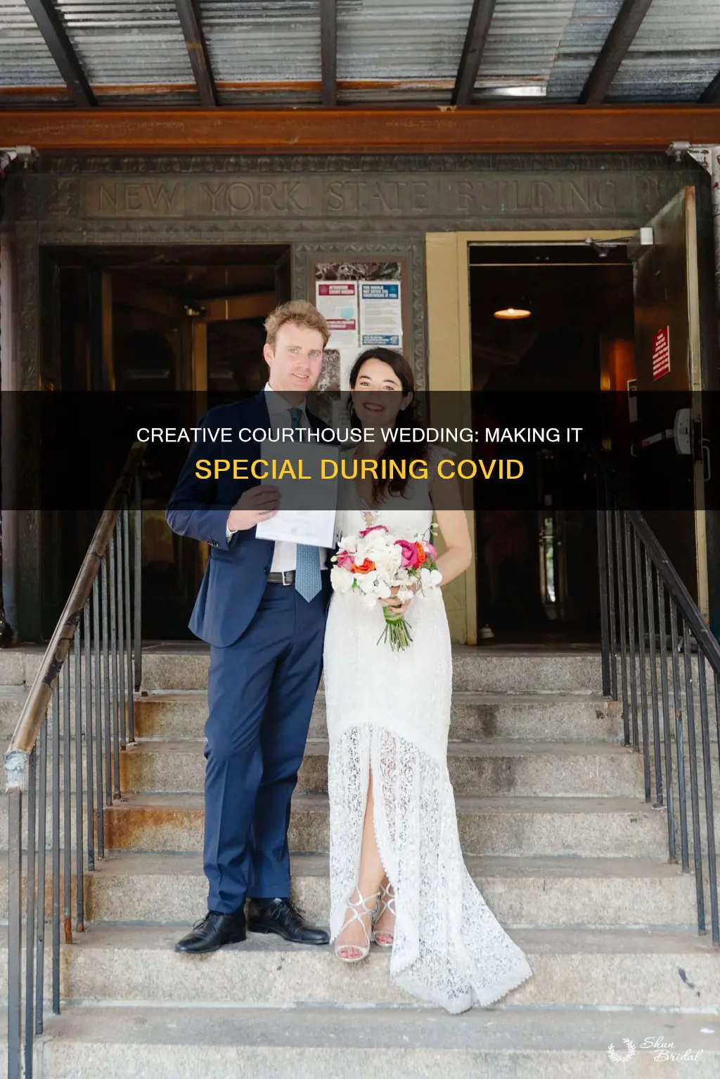 how to make a courthouse wedding special during covid