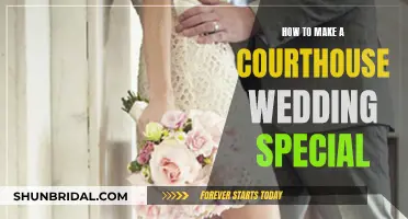 Make Your Courthouse Wedding Special and Memorable