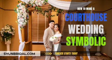 Symbolic Courthouse Weddings: Making Your Day Memorable