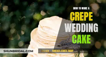 Mastering the Art of Crepe Wedding Cakes