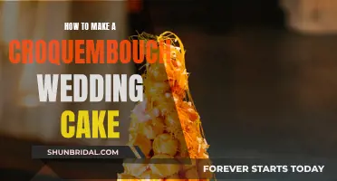 Building a Crispy, Creamy Croquembouche Wedding Cake