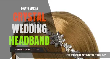 Creating a Sparkling Crystal Wedding Headband