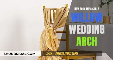 Create a Curly Willow Wedding Arch: A Step-by-Step Guide