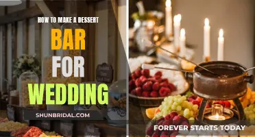 Creating a Wedding Dessert Bar: A Sweet Guide