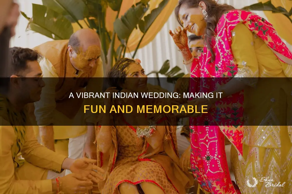 how to make a destination indian wedding fun