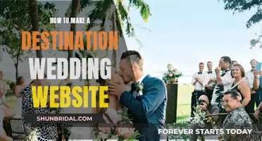 Creating a Website for Your Dream Destination Wedding