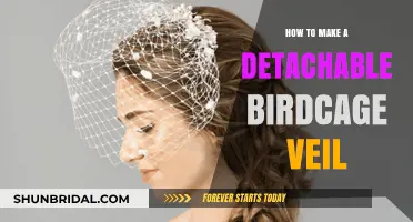 Crafting a Detachable Birdcage Veil: A Step-by-Step DIY Guide