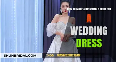 Detachable Skirts: Transform Your Wedding Gown