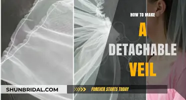 Crafting a Detachable Veil: Simple Steps for Versatile Bridal Style