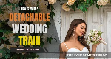 Detachable Wedding Train: A Guide to Creating Yours