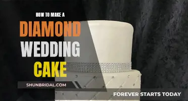 Creating a Sparkling Diamond Wedding Cake