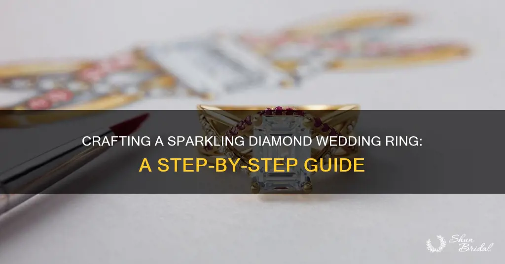 how to make a diamond wedding ring