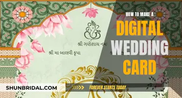 Designing a Digital Wedding Card: A Step-by-Step Guide