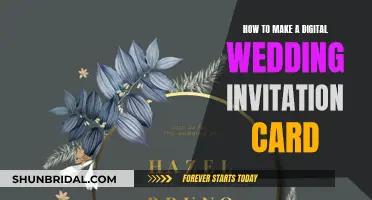 Designing Your Digital Wedding Invitation Card